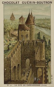Byen Carcassonne, Aude af French School