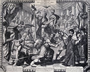 The Rout of the Jansenists - satirisk almanak udgivet af jesuitterne af French School