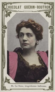 La Duse, italiensk tragedier (farvet foto) af French School