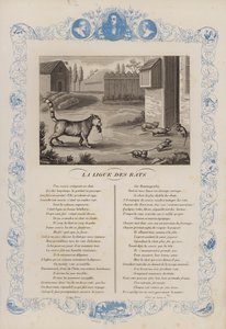 The League of Rats (farve litho) af French School