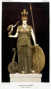 La Minerve de Simart - i ""Græskernes historie"" Victor Duruy 1887. af French School
