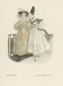 Mode, Paris, april 1830 af French School