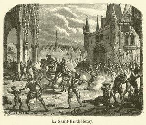 La Saint-Barthélemy (gravering) af French School