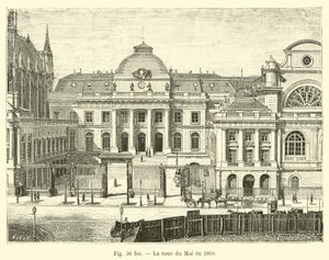 Majretten i 1860 af French School