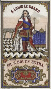 Etiket for A Louis le Grand af French School