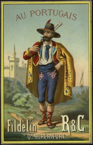 Etiket til portugisisk tråd af French School