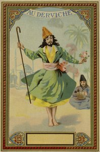 Etiket til Dervishens tråd af French School