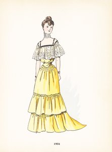 Damemode, 1904 af French School