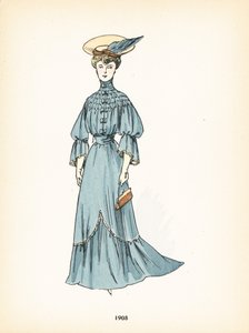 Damemode, 1905 af French School