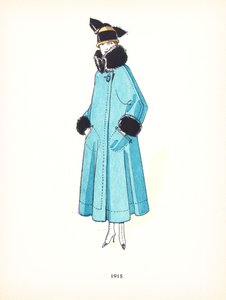 Damemode, 1915 af French School