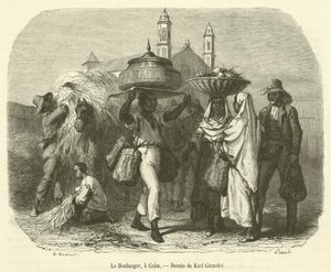 Le Boulanger, en Cuba (gravering) af French School