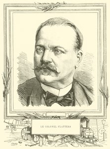 Le Colonel Flatters (gravering) af French School
