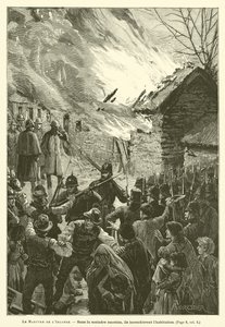 The Martyrdom of Ireland (gravering) af French School