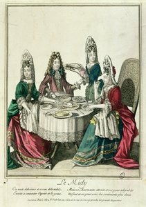 Le Midy, slutningen af det 17. århundrede af French School