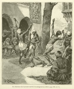 Le Tekie (gravering) af French School