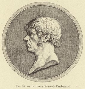 Grev Francois Zambeccari (gravering) af French School
