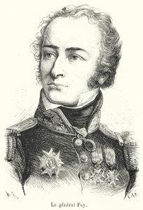 Le general Foy (gravering) af French School