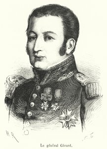 Le general Gerard (gravering) af French School