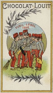 Lebel riffel, 1886 af French School