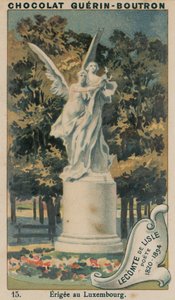 Leconte de Lisle, digter, 1820-1894, opført i Luxembourg af French School