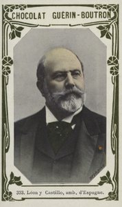 Leon y Castillo, ambassadeur dEspagne (farvet foto) af French School