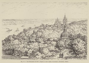Katakomberne i Kiev (gravering) af French School