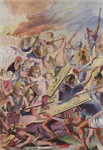 Gauloiserne af Vercingetorix af French School