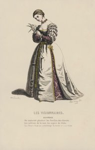 The Visionaries, Skipper (farvet gravering) af French School