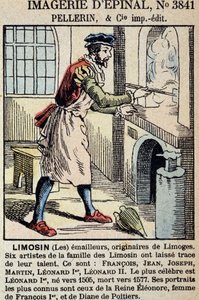 Les enamailleurs Limosin (Limoges) - billeder af Epinal, red. Pellerin af French School