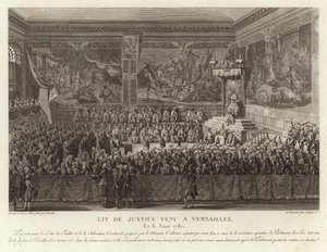 Lit de Justice afholdt i Versailles af French School