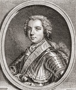 Louis, Dauphin af Frankrig, 1729 1765. Eneste overlevende søn af kong Ludvig XV. Fra Les Heures Libres udgivet 1908. af French School