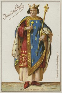 Louis IX, St. Louis af French School