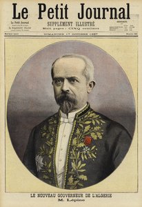 Louis Lepine, ny fransk guvernør i Algeriet, 1897 af French School