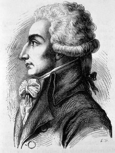 Louis Michel Lepeletier, Marquis de Saint-Fargeau (Saint Fargeau), fransk politiker (1760-1793) - i "" The History of France"" af Henri Martin af French School