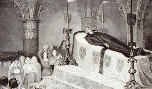 Ludvig XII (1462-1515) Folkets Fader på sin begravelsesbår