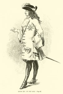Ludvig XIV i alderdommen af French School