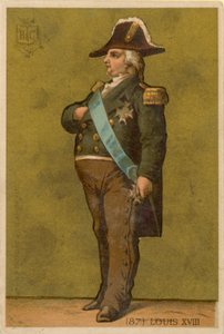 Ludvig XVIII af French School