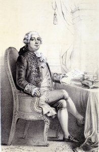 Louis XVI i ""Historical Gallery of the French Revolution"" af Albert Maurin af French School