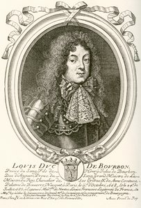 Louis de Bourbon, Prins af Condé, 1668 - 1710. Prins af blodet ved Louis XIV