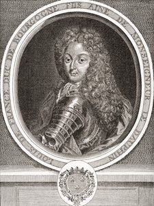 Louis de France, søn af Frankrig, hertug af Bourgogne, 1682 1712. Ældste søn af Louis, Dauphin af Frankrig, og kendt som Le Petit Dauphin. Fra Les Heures Libres udgivet 1908. af French School