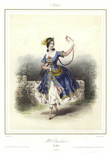 Louise Fitz James i Pas Ventien the Annals of the Opera af French School