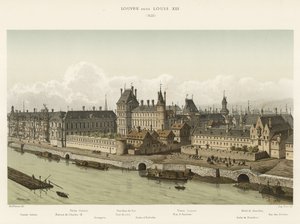 Louvre under Louis XIII, 1622 af French School