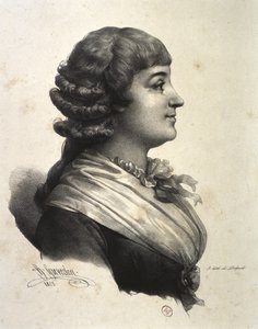 MADAME ROLAND (Marie-Jeanne Roland de la Platière) af French School