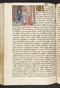 MS Hunter 252 120v Side fra Cent Nouvelles Nouvelles, c.1461-62 af French School