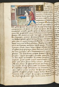 MS Hunter 252 149v Side fra Cent Nouvelles Nouvelles, c.1461-62 af French School