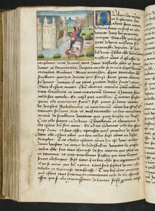MS Hunter 252 169v Side fra Cent Nouvelles Nouvelles, c.1461-62 af French School