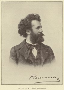 M Camille Flammarion (gravering) af French School