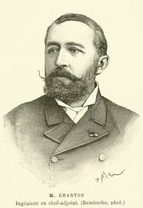 M Charton, vicechefingeniør (gravering) af French School