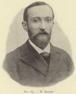 M Hermite (gravering) af French School