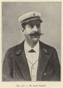 M Louis Godard (gravering) af French School